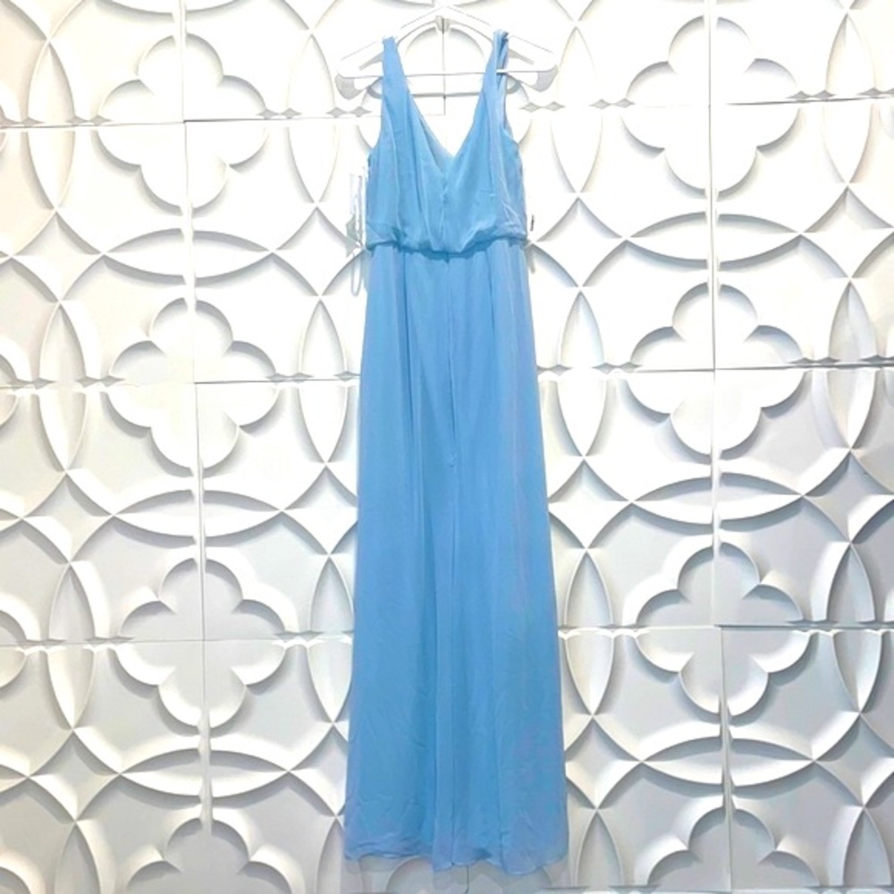 Thread mist ines lid chiffon sleeveless dress sz 8.  Kk